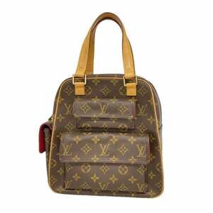 Louis Vuitton Monogram Excentricite Handbag M51161 Brown Women's